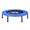 Fitness Trambolin Ø91 Cm Mini Trambolin Kaymaz Ayaklı Siyah+Mavi