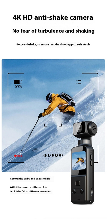 4K HD Mini Sportkamera mit Bildstabilisierung