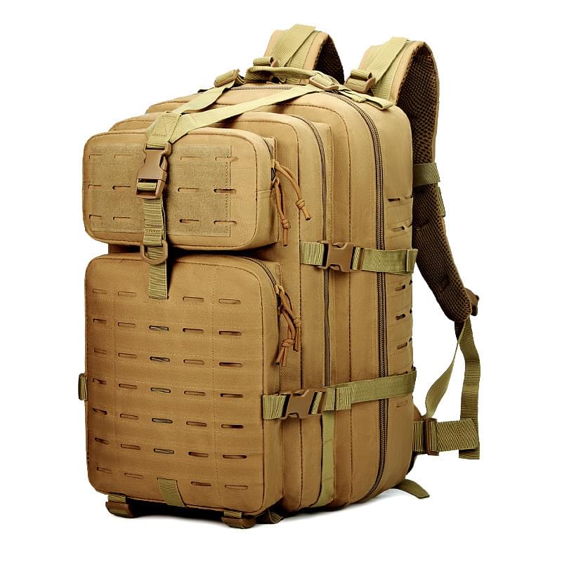 Luxuriöser Outdoor Rucksack, wasserdicht und stilvoll für anspruchsvolle Abenteurer im eleganten Design