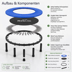 Ev için Mini Trampolin Ø91 cm