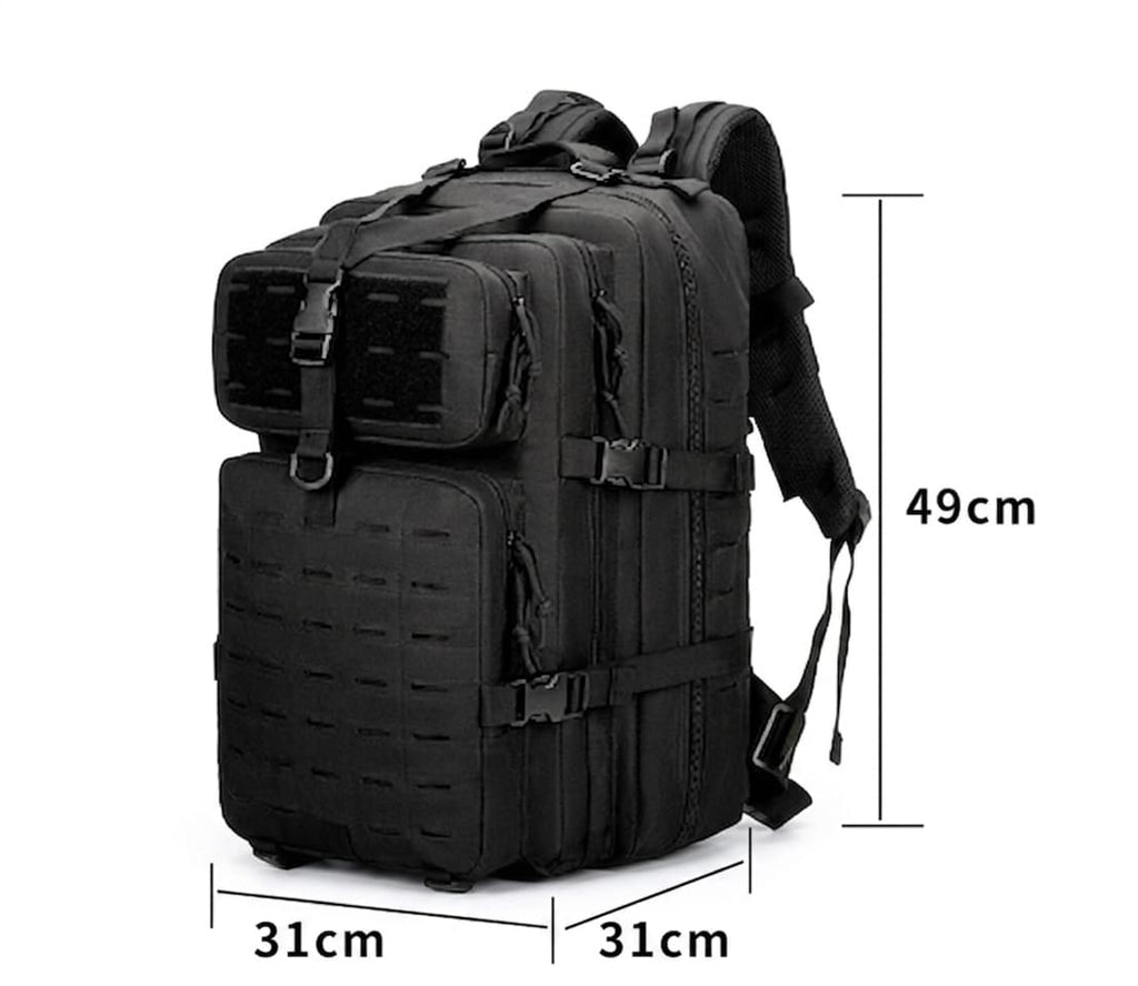 Luxuriöser Outdoor Rucksack, wasserdicht und stilvoll für anspruchsvolle Abenteurer im eleganten Design
