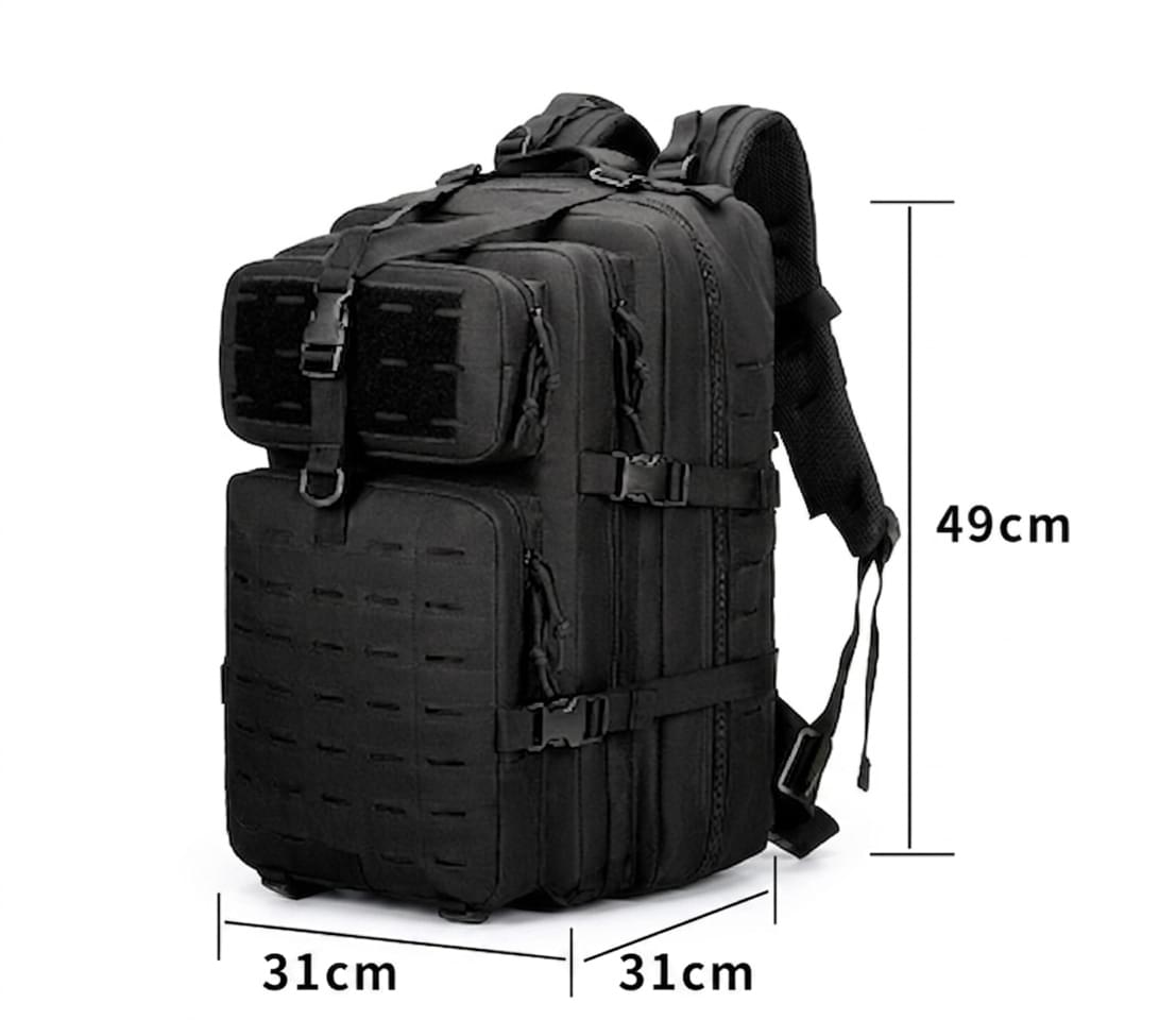 Luxuriöser Outdoor Rucksack, wasserdicht und stilvoll für anspruchsvolle Abenteurer im eleganten Design