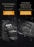 Luxuriöser Outdoor Rucksack, wasserdicht und stilvoll für anspruchsvolle Abenteurer im eleganten Design