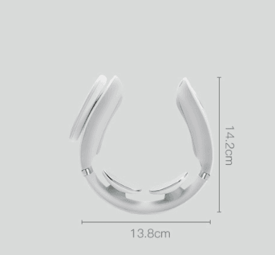 Masajeador de cuello vibratorio Pro: con función térmica de 42°C