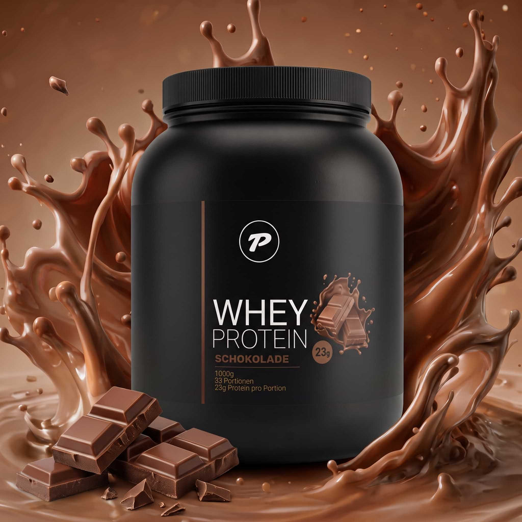 Whey Protein von PEAKDRIVE für Muskelaufbau und Fitness in Premiumqualität, ideal für sportliche Ernährung.