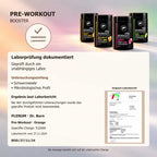 PeakDrive Pre-Workout Booster – Laborprüfung dokumentiert für maximale Energie und Fokus in deinem Training