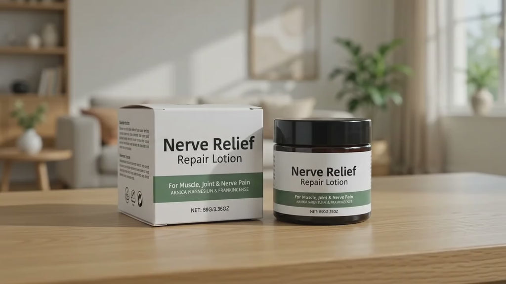 Nerv- og Ledrelief Reparationslotion – Velvårdende salve med magnesium og ringelblomst