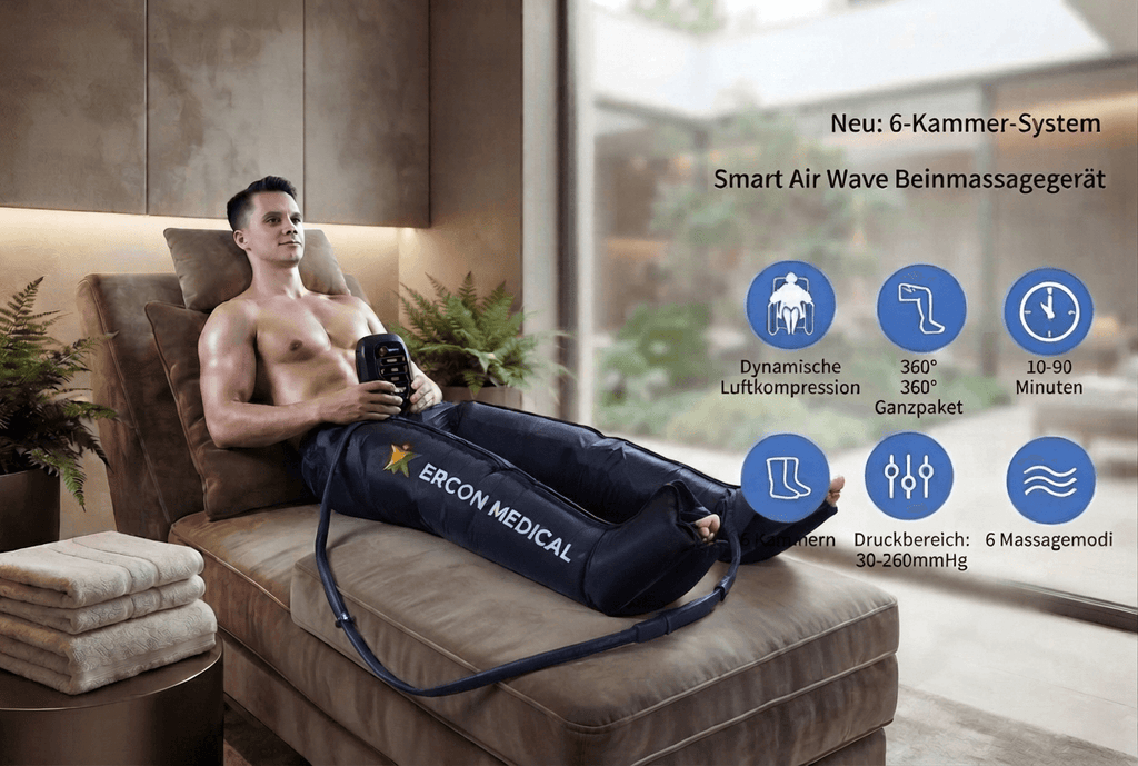 Massage à compression professionnel à 6 chambres.